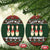 Christmas Bowling Rollin With My Snowmies Ceramic Ornament Xmas Holiday Patterns - Wonder Print Shop