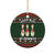 Christmas Bowling Rollin With My Snowmies Ceramic Ornament Xmas Holiday Patterns - Wonder Print Shop
