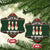 Christmas Bowling Rollin With My Snowmies Ceramic Ornament Xmas Holiday Patterns - Wonder Print Shop