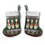 Christmas Bowling Rollin With My Snowmies Christmas Stocking Xmas Holiday Patterns - Wonder Print Shop