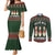 Christmas Bowling Rollin With My Snowmies Couples Matching Mermaid Dress and Long Sleeve Button Shirt Xmas Holiday Patterns - Wonder Print Shop
