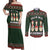 Christmas Bowling Rollin With My Snowmies Couples Matching Off Shoulder Maxi Dress and Long Sleeve Button Shirt Xmas Holiday Patterns - Wonder Print Shop