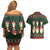 Christmas Bowling Rollin With My Snowmies Couples Matching Off Shoulder Short Dress and Hawaiian Shirt Xmas Holiday Patterns - Wonder Print Shop