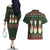 Christmas Bowling Rollin With My Snowmies Couples Matching Off The Shoulder Long Sleeve Dress and Hawaiian Shirt Xmas Holiday Patterns - Wonder Print Shop