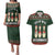 Christmas Bowling Rollin With My Snowmies Couples Matching Puletasi and Hawaiian Shirt Xmas Holiday Patterns - Wonder Print Shop