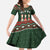 Christmas Bowling Rollin With My Snowmies Family Matching Off The Shoulder Long Sleeve Dress and Hawaiian Shirt Xmas Holiday Patterns - Wonder Print Shop