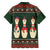 Christmas Bowling Rollin With My Snowmies Family Matching Off The Shoulder Long Sleeve Dress and Hawaiian Shirt Xmas Holiday Patterns - Wonder Print Shop