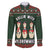 Christmas Bowling Rollin With My Snowmies Family Matching Off The Shoulder Long Sleeve Dress and Hawaiian Shirt Xmas Holiday Patterns - Wonder Print Shop