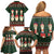Christmas Bowling Rollin With My Snowmies Family Matching Off Shoulder Short Dress and Hawaiian Shirt Xmas Holiday Patterns - Wonder Print Shop