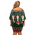 Christmas Bowling Rollin With My Snowmies Family Matching Off Shoulder Short Dress and Hawaiian Shirt Xmas Holiday Patterns - Wonder Print Shop