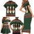 Christmas Bowling Rollin With My Snowmies Family Matching Short Sleeve Bodycon Dress and Hawaiian Shirt Xmas Holiday Patterns - Wonder Print Shop