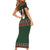 Christmas Bowling Rollin With My Snowmies Family Matching Short Sleeve Bodycon Dress and Hawaiian Shirt Xmas Holiday Patterns - Wonder Print Shop
