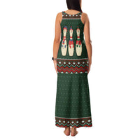 Christmas Bowling Rollin With My Snowmies Family Matching Tank Maxi Dress and Hawaiian Shirt Xmas Holiday Patterns - Wonder Print Shop