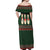 Christmas Bowling Rollin With My Snowmies Off Shoulder Maxi Dress Xmas Holiday Patterns - Wonder Print Shop