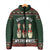 Christmas Bowling Rollin With My Snowmies Padded Jacket Xmas Holiday Patterns - Wonder Print Shop