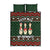 Christmas Bowling Rollin With My Snowmies Quilt Bed Set Xmas Holiday Patterns - Wonder Print Shop