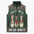 Christmas Bowling Rollin With My Snowmies Sleeveless Puffer Jacket Xmas Holiday Patterns - Wonder Print Shop