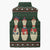 Christmas Bowling Rollin With My Snowmies Sleeveless Puffer Jacket Xmas Holiday Patterns - Wonder Print Shop