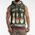 Christmas Bowling Rollin With My Snowmies Sleeveless Zip Hoodie Xmas Holiday Patterns - Wonder Print Shop