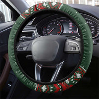 Christmas Bowling Rollin With My Snowmies Steering Wheel Cover Xmas Holiday Patterns - Wonder Print Shop