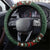 Christmas Bowling Rollin With My Snowmies Steering Wheel Cover Xmas Holiday Patterns - Wonder Print Shop