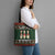 Christmas Bowling Rollin With My Snowmies Tote Bag Xmas Holiday Patterns - Wonder Print Shop