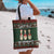 Christmas Bowling Rollin With My Snowmies Tote Bag Xmas Holiday Patterns - Wonder Print Shop