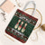 Christmas Bowling Rollin With My Snowmies Tote Bag Xmas Holiday Patterns - Wonder Print Shop