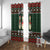 Christmas Bowling Rollin With My Snowmies Window Curtain Xmas Holiday Patterns - Wonder Print Shop
