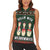 Christmas Bowling Rollin With My Snowmies Women Sleeveless Polo Shirt Xmas Holiday Patterns - Wonder Print Shop
