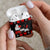 Christmas Boxing Santa And Krampus AirPods Case Xmas Holiday Patterns - Wonder Print Shop