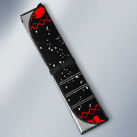 Christmas Boxing Santa And Krampus Auto Sun Shade Xmas Holiday Patterns - Wonder Print Shop