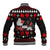 Christmas Boxing Santa And Krampus Baseball Jacket Xmas Holiday Patterns - Wonder Print Shop