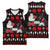 Christmas Boxing Santa And Krampus Basketball Jersey Xmas Holiday Patterns - Wonder Print Shop