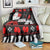 Christmas Boxing Santa And Krampus Blanket Xmas Holiday Patterns - Wonder Print Shop
