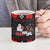 Christmas Boxing Santa And Krampus Ceramic Mug Xmas Holiday Patterns - Wonder Print Shop