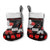 Christmas Boxing Santa And Krampus Christmas Stocking Xmas Holiday Patterns - Wonder Print Shop