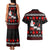 Christmas Boxing Santa And Krampus Couples Matching Tank Maxi Dress and Hawaiian Shirt Xmas Holiday Patterns - Wonder Print Shop