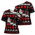 Christmas Boxing Santa And Krampus Cross Shoulder Shirt Xmas Holiday Patterns - Wonder Print Shop