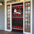 Christmas Boxing Santa And Krampus Door Cover Xmas Holiday Patterns - Wonder Print Shop