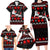 Christmas Boxing Santa And Krampus Family Matching Long Sleeve Bodycon Dress and Hawaiian Shirt Xmas Holiday Patterns - Wonder Print Shop