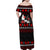 Christmas Boxing Santa And Krampus Family Matching Off Shoulder Maxi Dress and Hawaiian Shirt Xmas Holiday Patterns - Wonder Print Shop