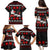 Christmas Boxing Santa And Krampus Family Matching Puletasi and Hawaiian Shirt Xmas Holiday Patterns - Wonder Print Shop