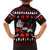 Christmas Boxing Santa And Krampus Family Matching Short Sleeve Bodycon Dress and Hawaiian Shirt Xmas Holiday Patterns - Wonder Print Shop