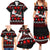 Christmas Boxing Santa And Krampus Family Matching Summer Maxi Dress and Hawaiian Shirt Xmas Holiday Patterns - Wonder Print Shop