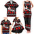 Christmas Boxing Santa And Krampus Family Matching Tank Maxi Dress and Hawaiian Shirt Xmas Holiday Patterns - Wonder Print Shop