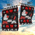 Christmas Boxing Santa And Krampus Garden Flag Xmas Holiday Patterns - Wonder Print Shop