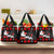 Christmas Boxing Santa And Krampus Grocery Bag Xmas Holiday Patterns - Wonder Print Shop