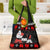 Christmas Boxing Santa And Krampus Grocery Bag Xmas Holiday Patterns - Wonder Print Shop
