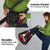 Christmas Boxing Santa And Krampus Grocery Bag Xmas Holiday Patterns - Wonder Print Shop